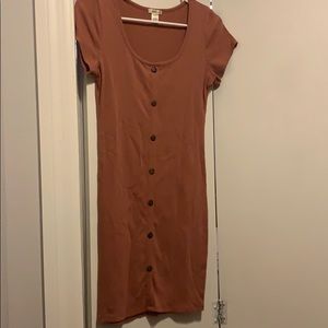 Casual body con dress